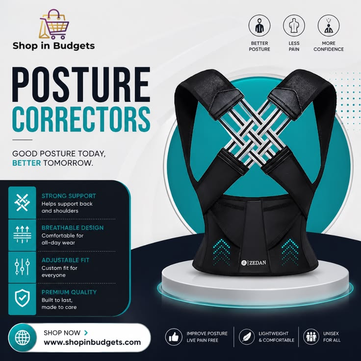 Posture Corrector Therapy Shoulder Belt
